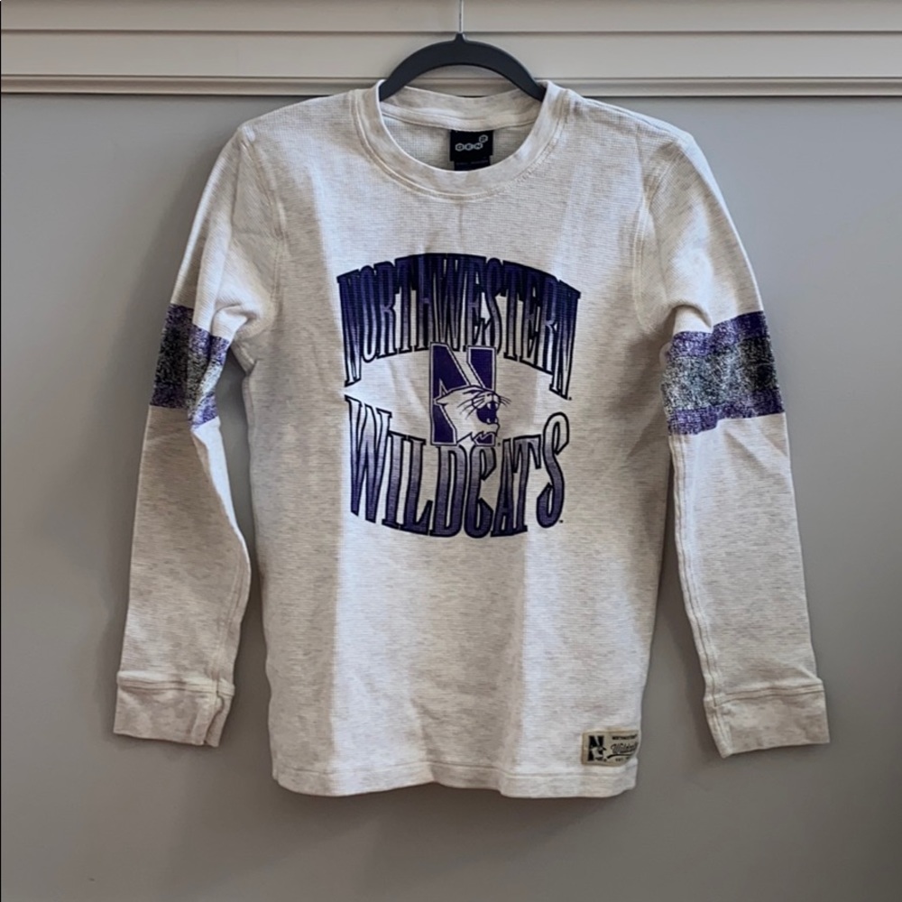 Northwestern University Waffle Knit Top
